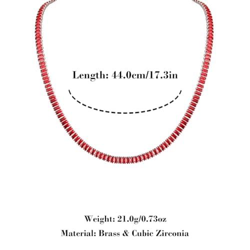 Crystal Necklace Bracelet Jewelry Set for Women Girl