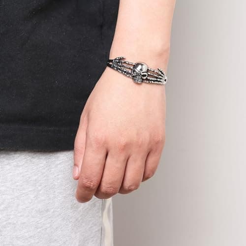 Skull Bracelet for Men and Boys