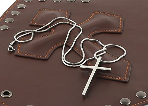 Philippians 4:13 Cross Necklace for Strength