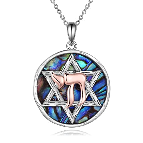 Star of David Necklace: Jewish Christian Jewelry Gift