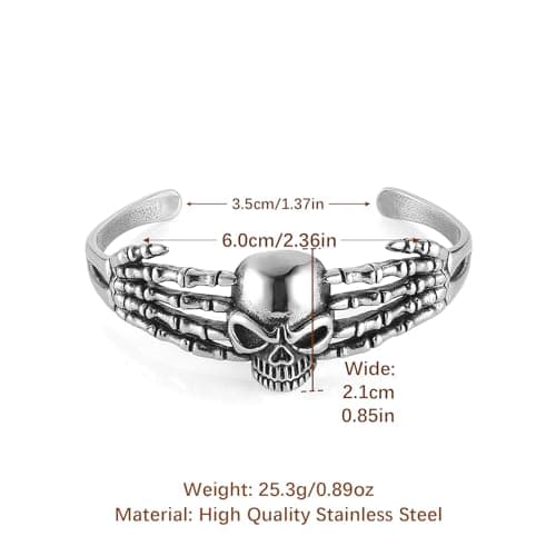 Skull Bracelet for Men and Boys