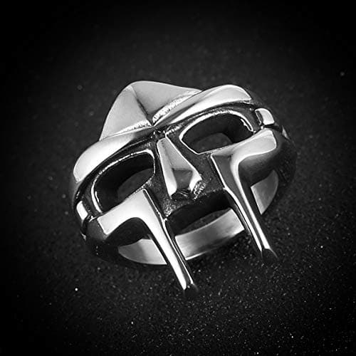 HZMAN Gothic Biker Punk Stainless Steel Viking Ring