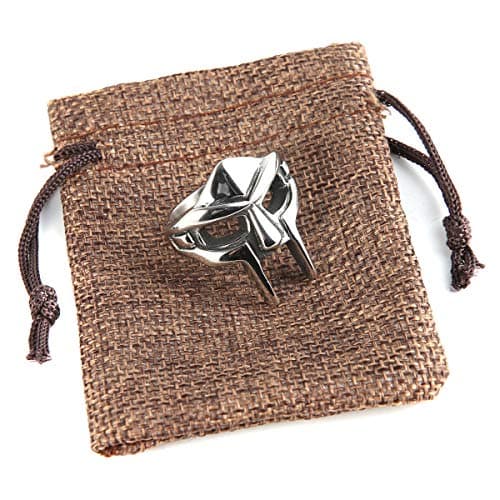 HZMAN Gothic Biker Punk Stainless Steel Viking Ring