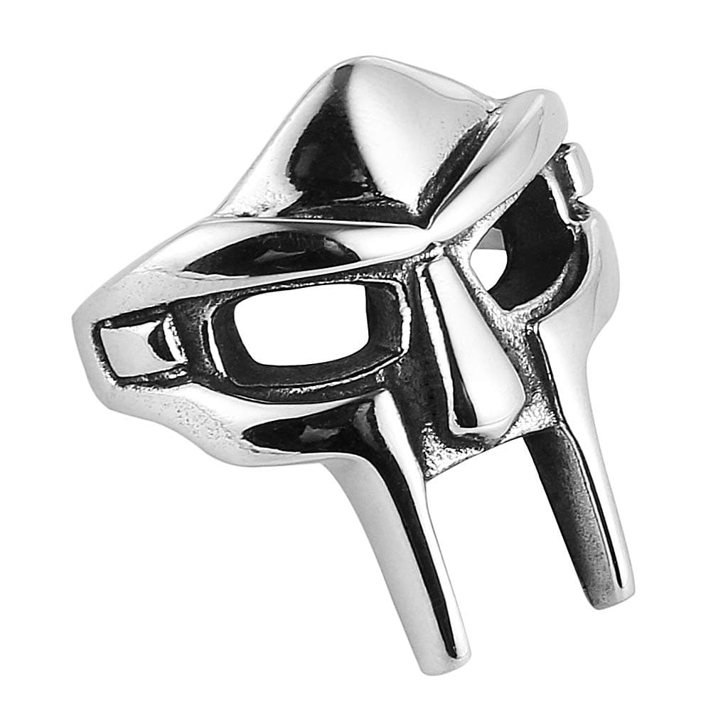 HZMAN Gothic Biker Punk Stainless Steel Viking Ring